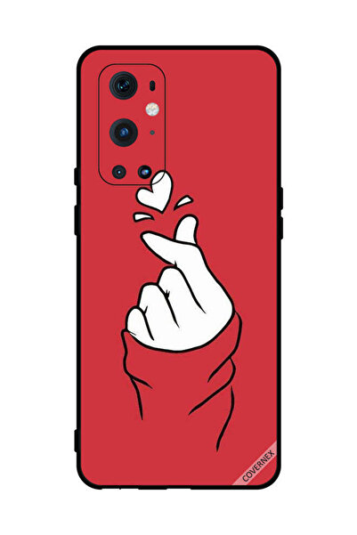 Covernex غطاء حماية لهاتف OnePlus 9 Pro Snap Love أحمر