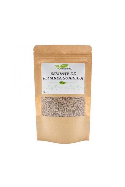 Natura Plus Seminte Floarea Soarelui, 125g, Natura Plus