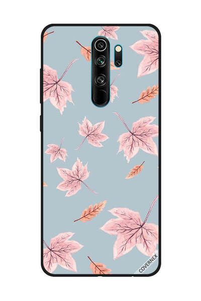 Covernex غطاء حماية لهاتف شاومي ريدمي نوت 8 برو بطبعة أوراق الخريف