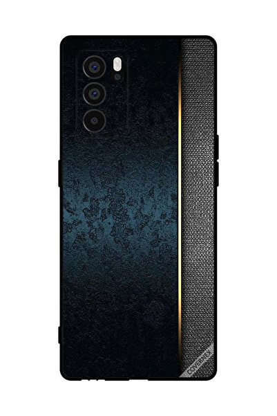 Covernex غطاء حماية لهاتف Oppo Reno6 Pro+ 5G بنقشة جلد أخضر داكن