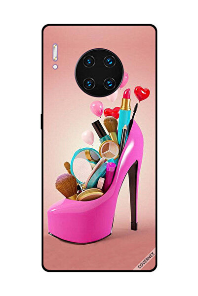 Covernex Protective Case Cover For Huawei Mate 30 Pro Pink Shoe With Makeup I...
