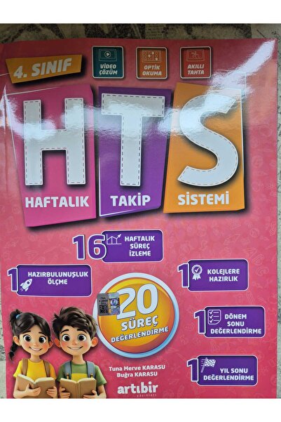 Artıbir Yayınları 4. Sınıf (HTS) Haftalık Takip Sistemi-2026
