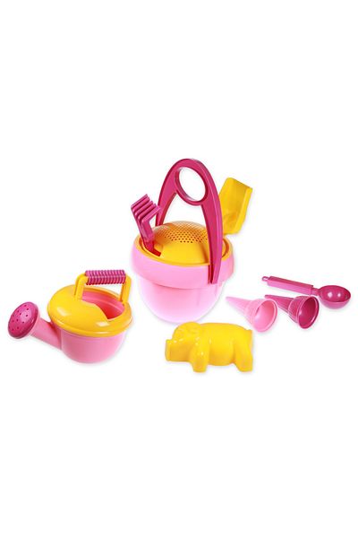 LENA 10-piece sand set, Lena, 2 YEARS+, Multicolor