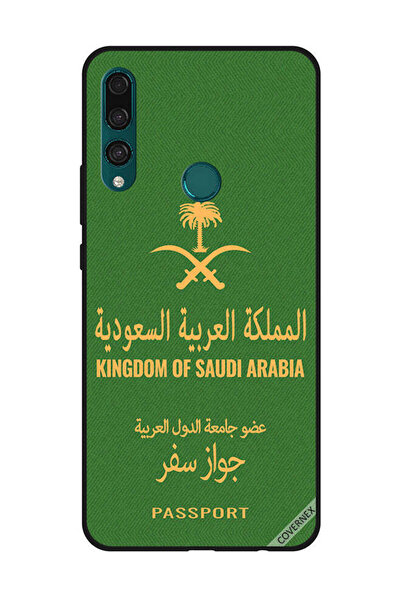 Covernex غطاء حماية لهاتف هواوي Y9 Prime 2019 - جواز سفر المملكة العربية السع...