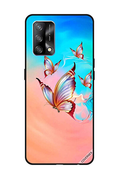 Covernex Protective Case Cover For OPPO A74/F19 4G Butterflies Flying Over Pa...