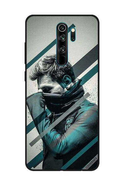 Covernex غطاء حماية لهاتف شاومي ريدمي نوت 8 برو ميسي يخفي وجهه