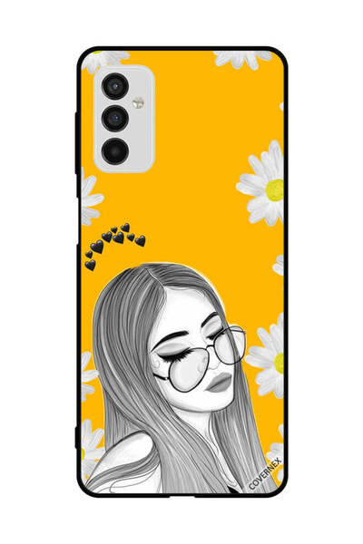 Covernex غطاء حماية لهاتف سامسونج جالاكسي M52 5G - خيالات فتاة النظارات