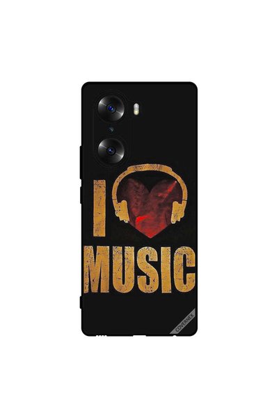 Covernex غطاء حماية لهاتف Honor 60 Vintage I Love Music