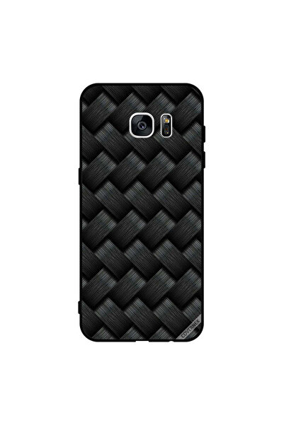 Covernex غطاء حماية لهاتف سامسونج جالاكسي إس 7 إيدج بنقشة خطوط سوداء