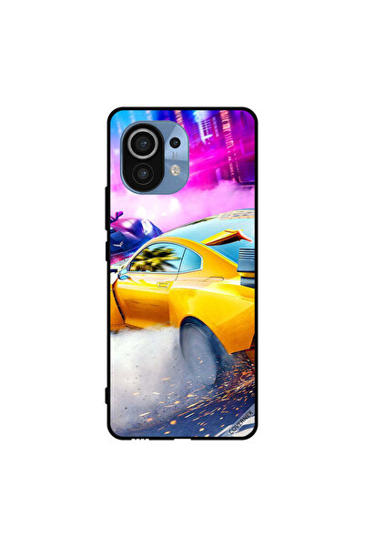 Covernex غطاء حماية لهاتف شاومي مي 11 - سيارة صفراء