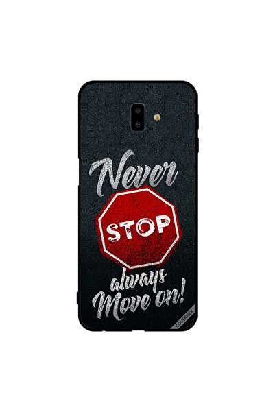 Covernex غطاء حماية لهاتف سامسونج جالاكسي J6+ لا تتوقف أبدًا، تحرك دائمًا