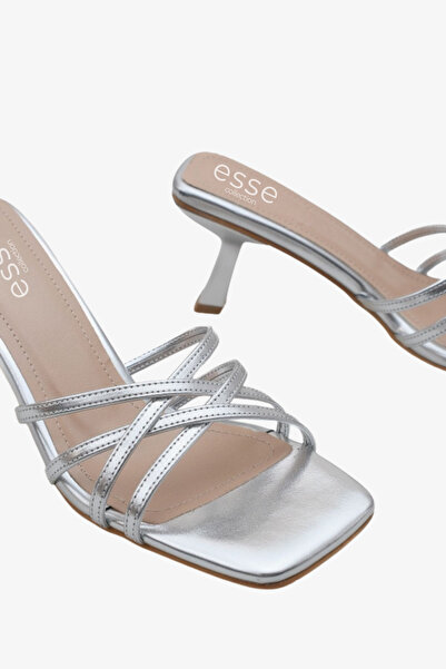 ESSE CO Γυναικείες κομψές καθημερινές παντόφλες με χαμηλό τακούνι Luna