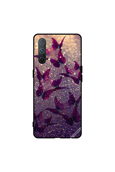 Covernex غطاء حماية لهاتف Oneplus Nord CE 5G بنقشة فراشات لامعة