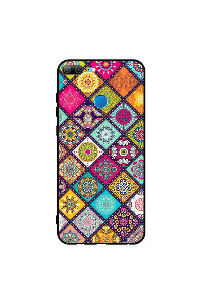 Covernex غطاء حماية لهاتف Honor 9 Lite بنقشة زهور متعددة الأشكال