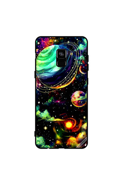 Covernex غطاء حماية لهاتف سامسونج جالاكسي A8+ (2018) - نباتات زحل