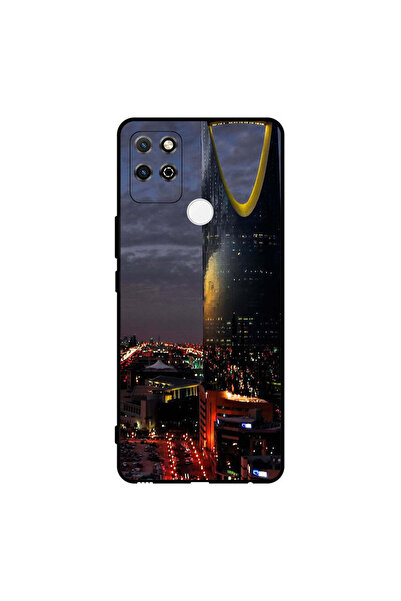 Covernex غطاء حماية لهاتف Honor Play 5T منظر برج الفيصلية في المساء