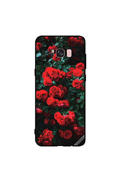Covernex غطاء حماية لهاتف سامسونج جالاكسي S8+ - حديقة الورود الحمراء