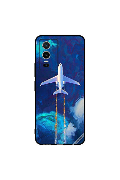 Covernex غطاء حماية لهاتف فيفو Y76 5G - طائرة تحلق