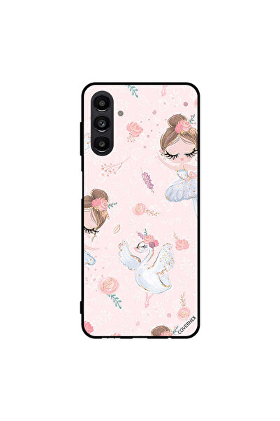 Covernex غطاء حماية لهاتف سامسونج جالاكسي A13 5G - فتاة وزهور