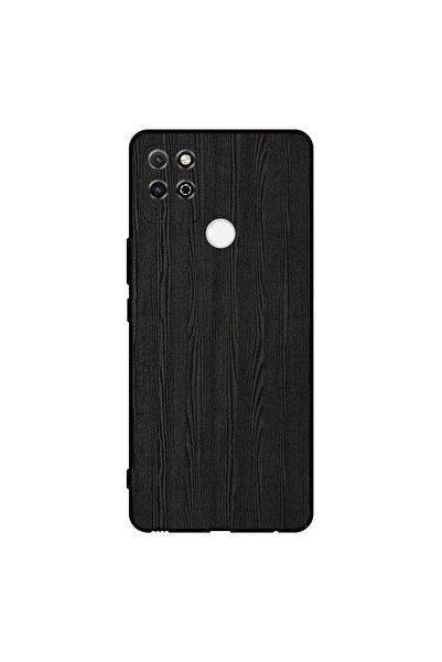 Covernex غطاء حماية لهاتف Honor Play 5T بنمط خشبي أسود