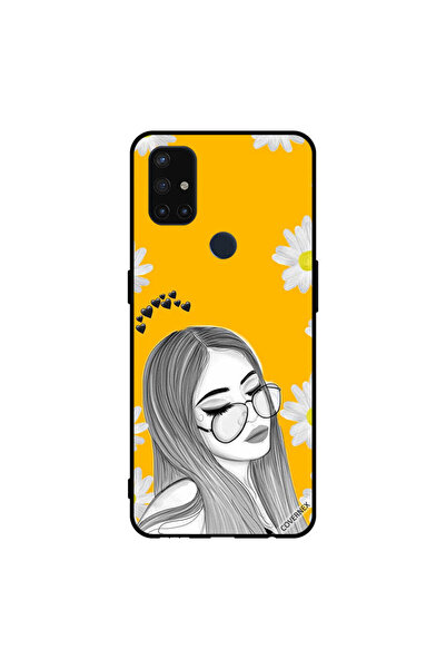 Covernex غطاء حماية لهاتف Oneplus Nord N10 5G، صورة فتاة تحب النظارات