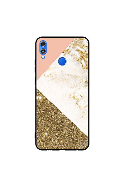Covernex غطاء حماية لهاتف Honor 8X بنمط لامع ذهبي وغير لامع