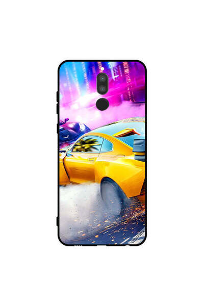 Covernex غطاء حماية لهاتف هواوي ميت 10 لايت - سيارة صفراء