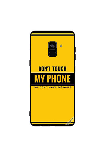 Covernex غطاء حماية لهاتف سامسونج جالاكسي A8+ (2018) لا تلمس هاتفي، أنت لا تع...