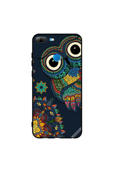 Covernex غطاء حماية لهاتف Honor 9 Lite بتصميم بومة زهرية