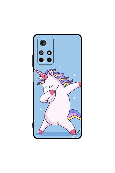 Covernex غطاء حماية لهاتف بوكو M4 برو يونيكورن أزرق داكن