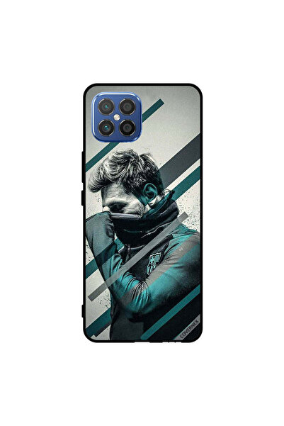 Covernex غطاء حماية لهاتف هواوي نوفا 8 SE 4G وجه ميسي المختبئ
