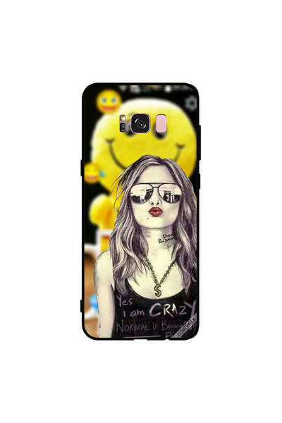 Covernex غطاء حماية لهاتف سامسونج جالاكسي S8+ نعم أنا مجنون، العادي ممل