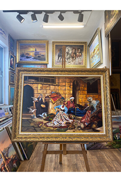 Asmin Sanat Evi ORYANTALİST YAĞLI BOYA TABLO 120X90 CM