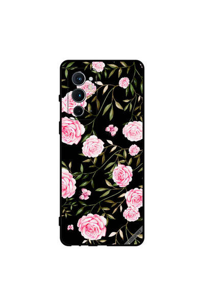 Covernex غطاء حماية لهاتف Oneplus 9RT 5G بنقشة ورود وردية في باقات من الأوراق...
