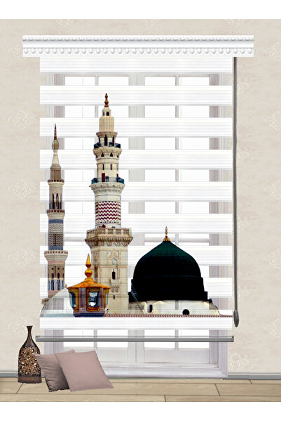 serir home DİJİTAL BASKI ZEBRA MEDİNE RAVZA MESCİD SR-5123