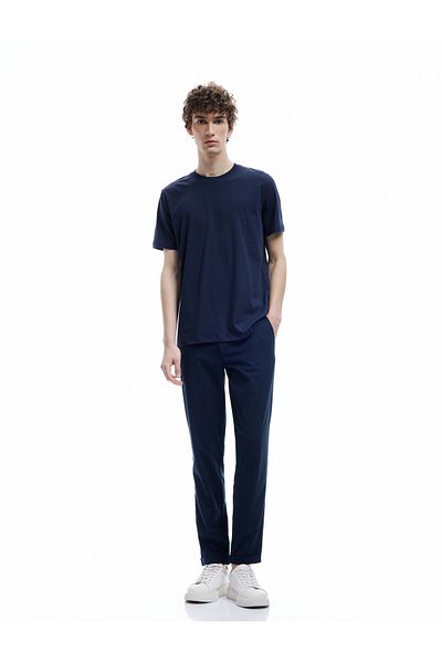 Koton Cotton Short Sleeve Crew Neck Men's Basic T-Shirt