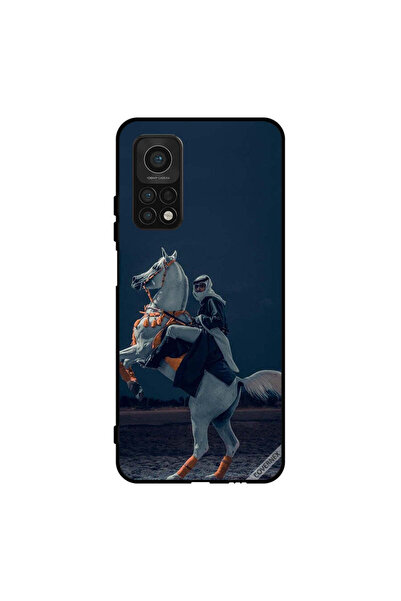 Covernex غطاء حماية لهاتف شاومي مي 10 تي برو 5 جي، شاب على حصان