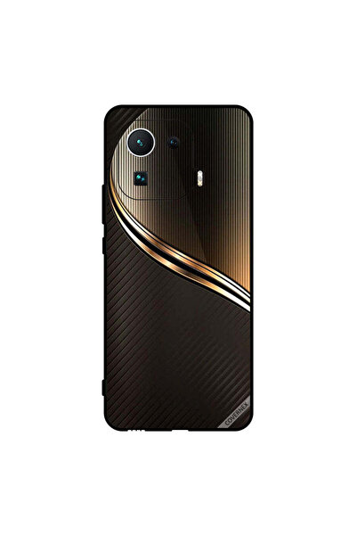 Covernex غطاء حماية لهاتف شاومي مي 11 برو بنمط سرقة ذهبي داكن