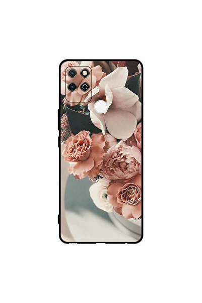 Covernex غطاء حماية لهاتف Honor Play 5T بنقشة زهور الخوخ
