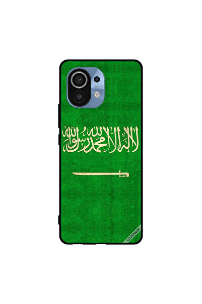 Covernex غطاء حماية لهاتف شاومي مي 11 بعلم المملكة العربية السعودية العتيق