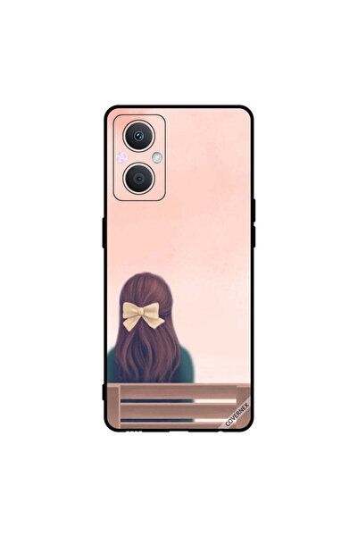 Covernex غطاء حماية لهاتف Oppo A96 موقع الفتاة الجميلة على المقعد