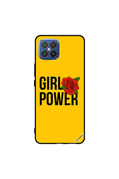 Covernex غطاء حماية لهاتف هواوي نوفا 8 SE 4G - فتاة باور صفراء