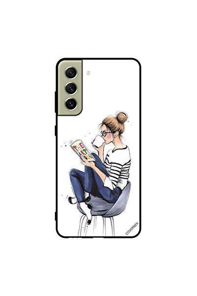 Covernex غطاء حماية لهاتف سامسونج S21 FE جاهز للكتاب الفني