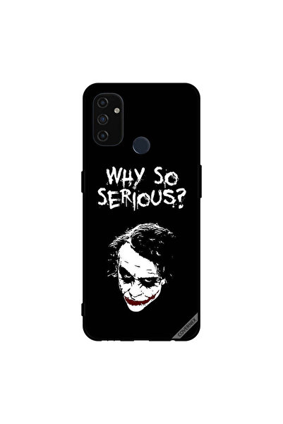 Covernex غطاء حماية لهاتف Oneplus Nord N100 لماذا هذا الجدية؟ أبيض وأسود