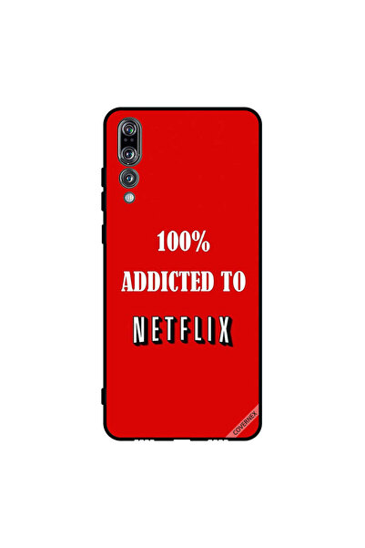 Covernex غطاء حماية لهاتف هواوي بي 20 برو - مدمن على نتفليكس بنسبة 100%