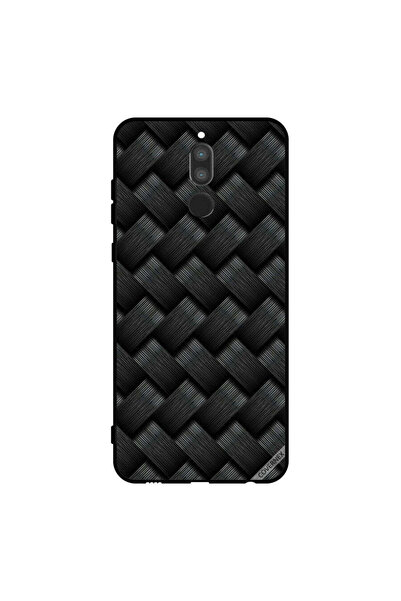 Covernex غطاء حماية لهاتف هواوي ميت 10 لايت بنمط خطوط سوداء