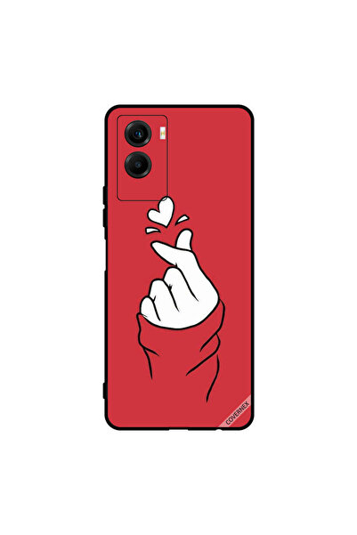Covernex غطاء حماية لهاتف Vivo Y55s 5G Snap Love أحمر