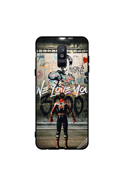 Covernex غطاء حماية لهاتف سامسونج جالاكسي A6+ (2018) نحن نحبك
