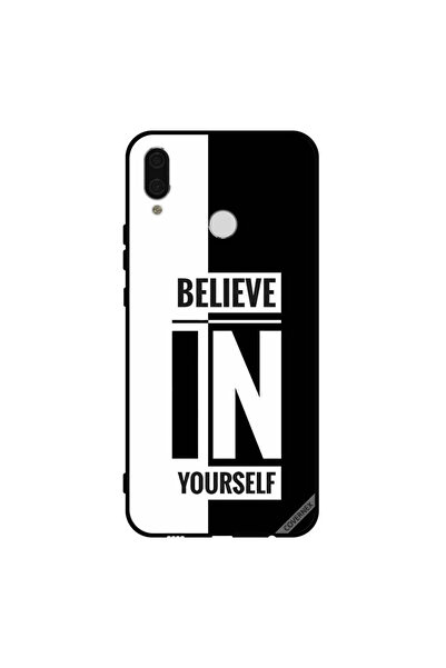 Covernex غطاء حماية لهاتف هواوي نوفا 3 - ثق بنفسك - أسود وأبيض