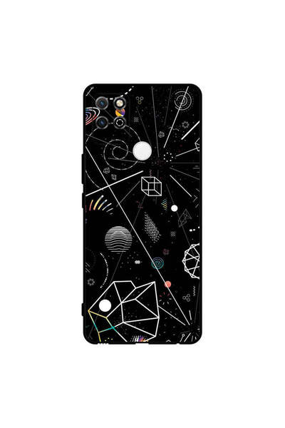 Covernex غطاء حماية لهاتف Honor Play 5T بأشكال هندسية